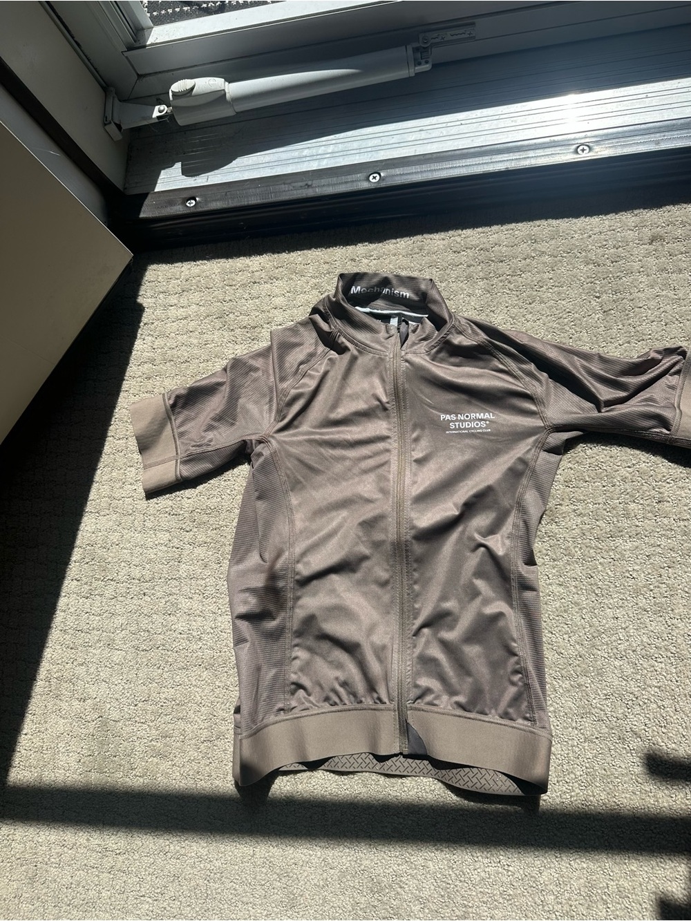 Pas Normal Studios Men’s Brown Short Sleeve Cycling Jersey